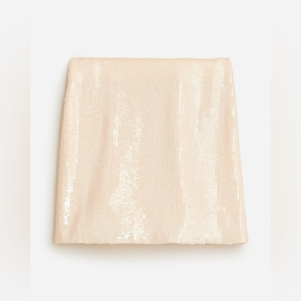 J.Crew Collection Sequin mini skirt BK728